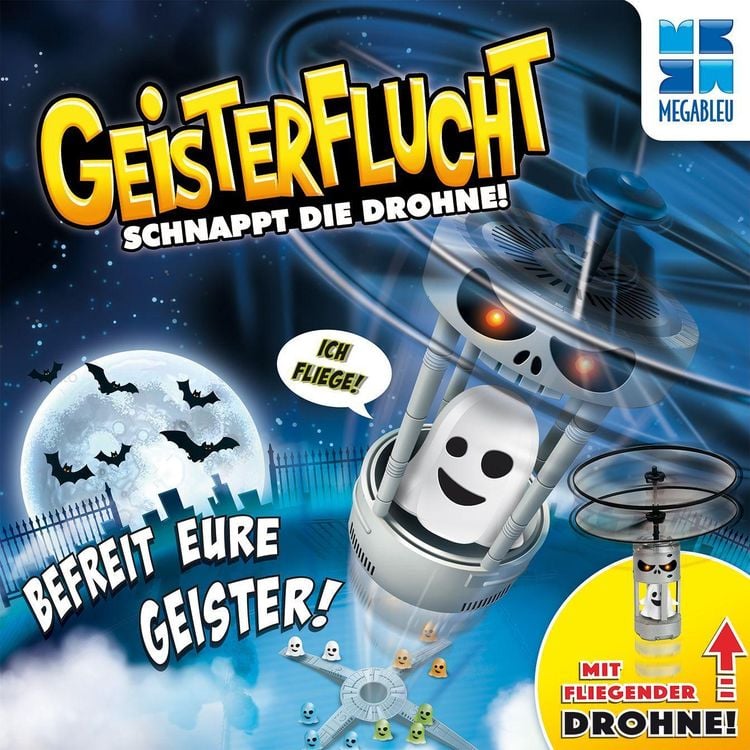 MegaBleu - Geisterflucht - Schnappt die Drohne