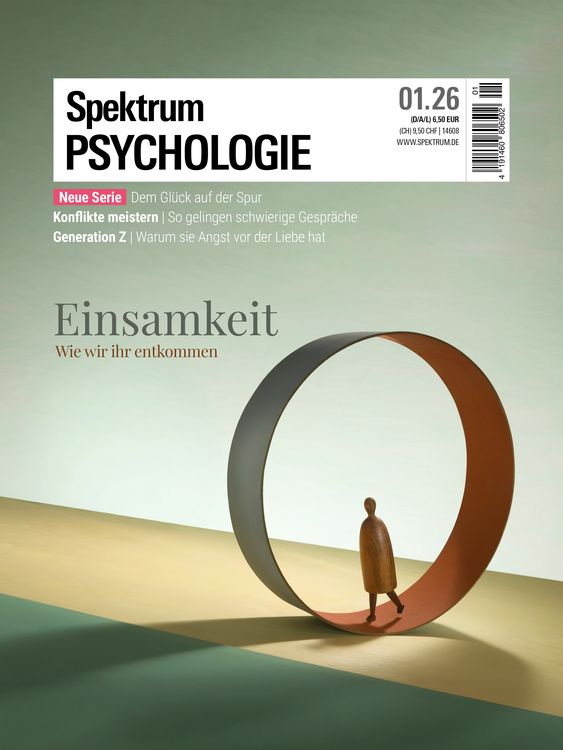 Produktbild: Spektrum Psychologie 1/2026 Einsamkeit
