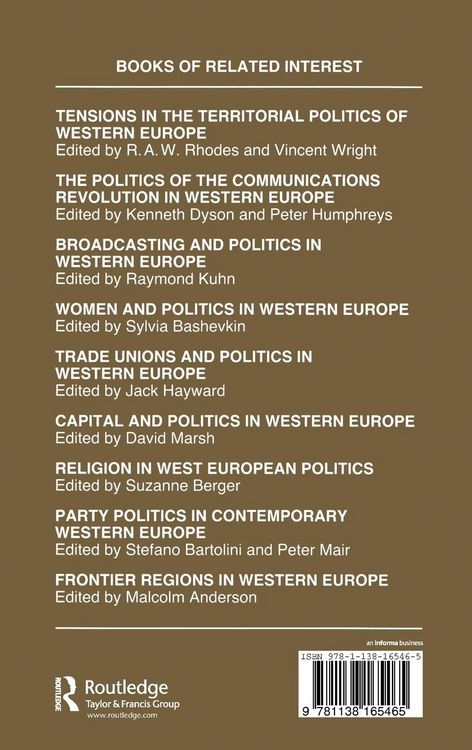 Produktbild: Right-wing Extremism in Western Europe