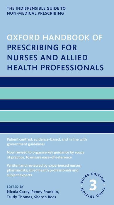 Produktbild: Oxford Handbook of Prescribing for Nurses and Allied Health Professionals