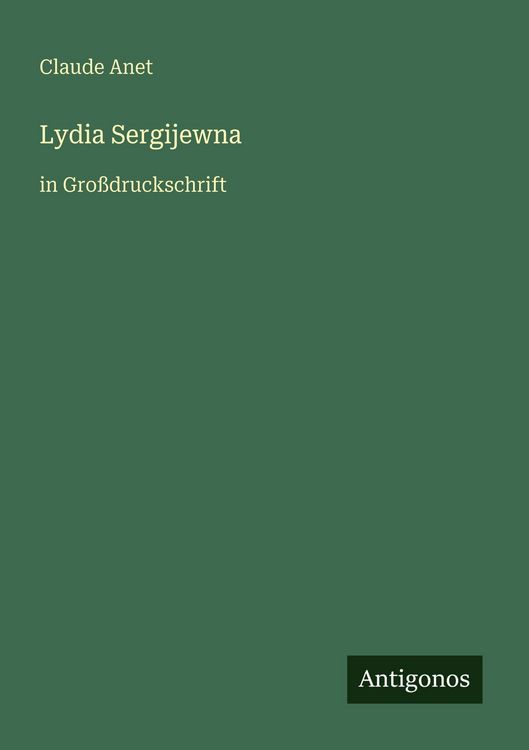 Produktbild: Lydia Sergijewna
