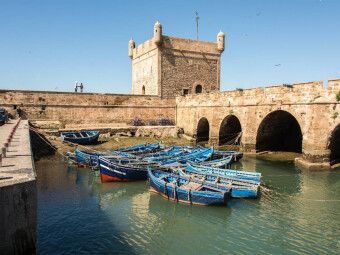 Produktbild: CALVENDO Puzzle Hafen Essaouira | 1000 Teile Lege-Gr&ouml;&szlig;e 64x48cm Foto-Puzzle f&uuml;r gl&uuml;ckliche Stunden