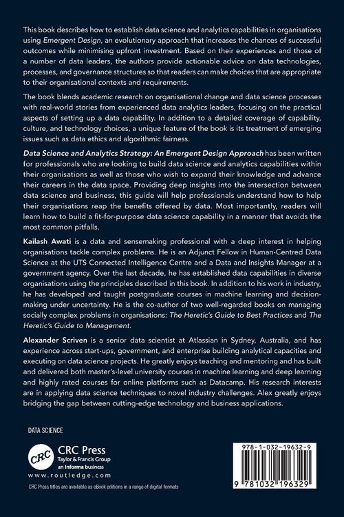 Produktbild: Data Science and Analytics Strategy