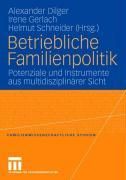 Produktbild: Betriebliche Familienpolitik