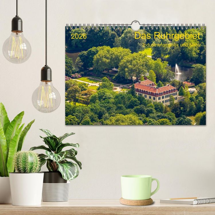 Produktbild: Das Ruhrgebiet Industrieromantik und Natur (Wandkalender 2026 DIN A4 quer), CALVENDO Monatskalender