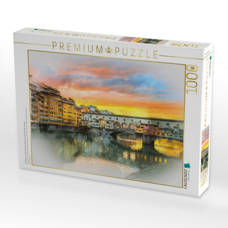 Produktbild: CALVENDO Puzzle Ein Motiv aus dem Kalender Florenz Hauptstadt der Toskana | 1000 Teile Lege-Gr&ouml;&szlig;e 64x48cm Foto-Puzzle f&uuml;r gl&uuml;ckliche Stunden