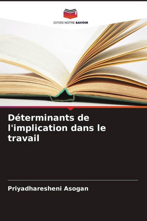 Produktbild: D&eacute;terminants de l'implication dans le travail