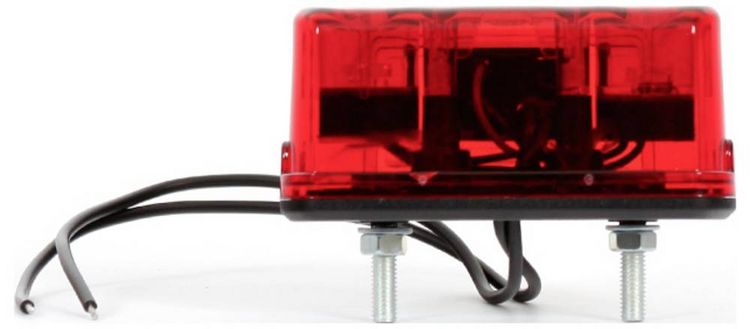Produktbild: WAS Kennzeichenleuchte Offene Kabelenden hinten 12 V/DC, 24 V/DC