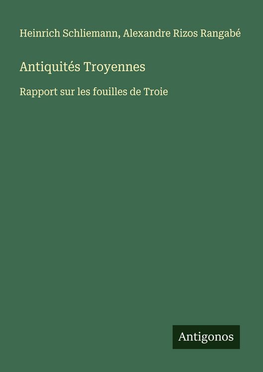 Produktbild: Antiquit&eacute;s Troyennes
