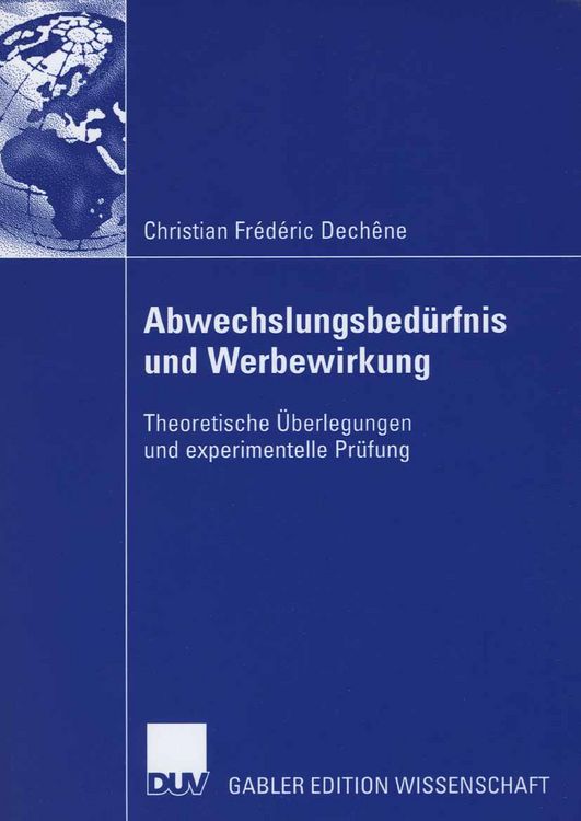 Produktbild: Abwechslungsbed&uuml;rfnis und Werbewirkung