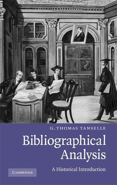 Produktbild: Bibliographical Analysis