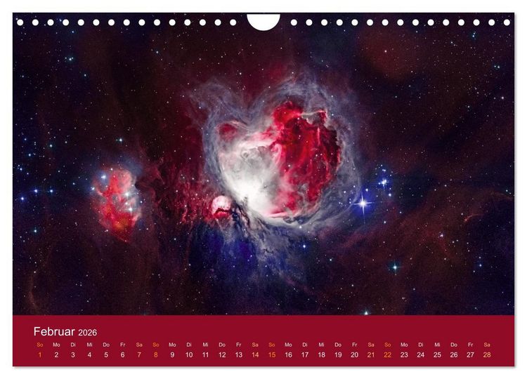 Produktbild: Havel-Sternwarte Weltallkalender (Wandkalender 2026 DIN A4 quer), CALVENDO Monatskalender