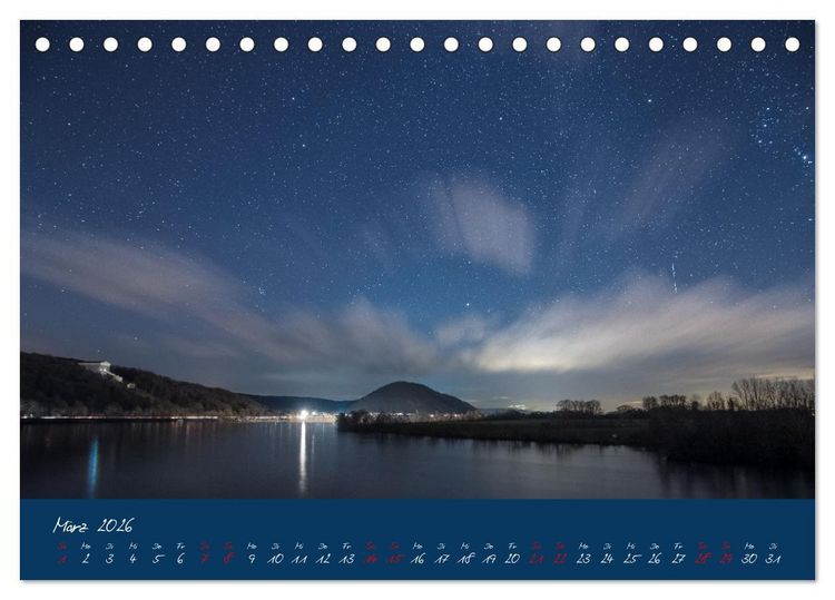 Produktbild: Welt unter Sternen (Tischkalender 2026 DIN A5 quer), CALVENDO Monatskalender