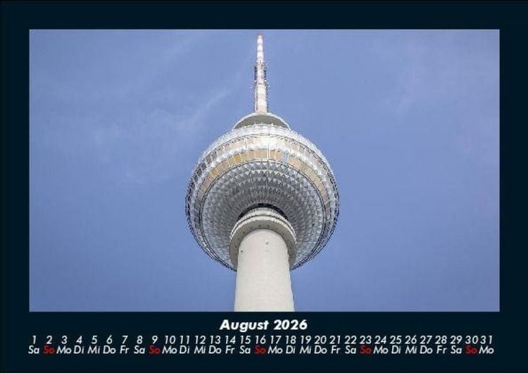 Produktbild: Berlin 2026 Fotokalender DIN A5
