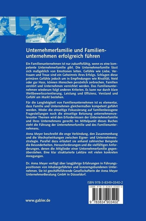 Produktbild: Unternehmerfamilie und Familienunternehmen erfolgreich f&uuml;hren
