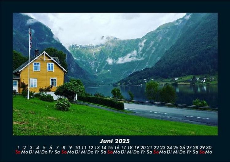 Produktbild: Berge 2025 Fotokalender DIN A5