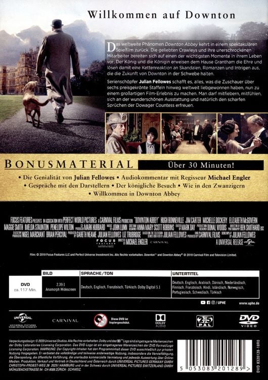 Produktbild: Downton Abbey - Der Film