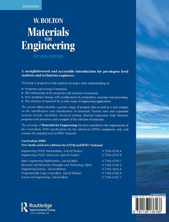 Produktbild: Materials for Engineering