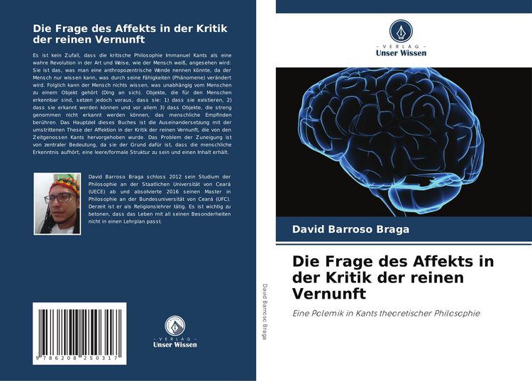 Produktbild: Die Frage des Affekts in der Kritik der reinen Vernunft