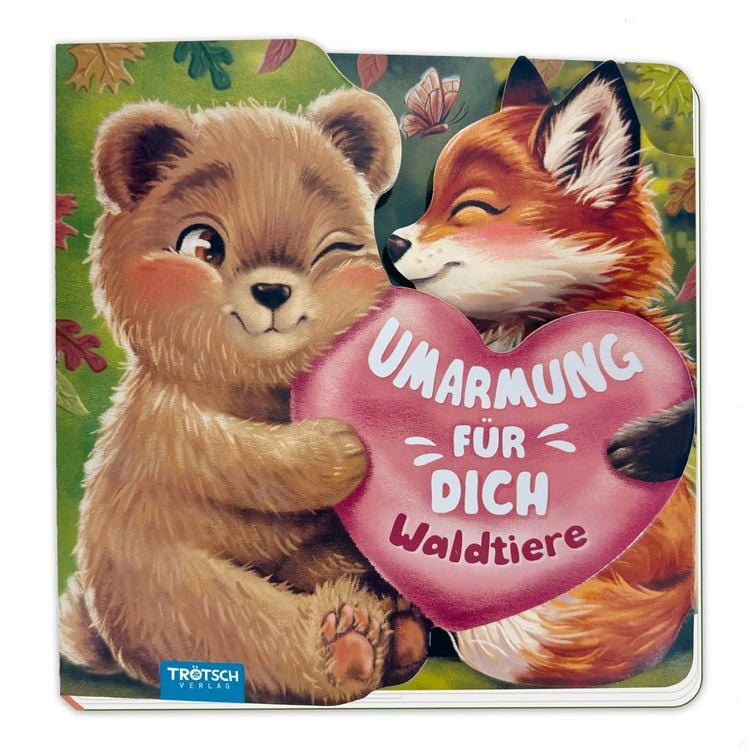 Produktbild: TR&Ouml;TSCH - Klappenbuch Umarmung f&uuml;r dich Waldtiere| Ab 2 Jahren