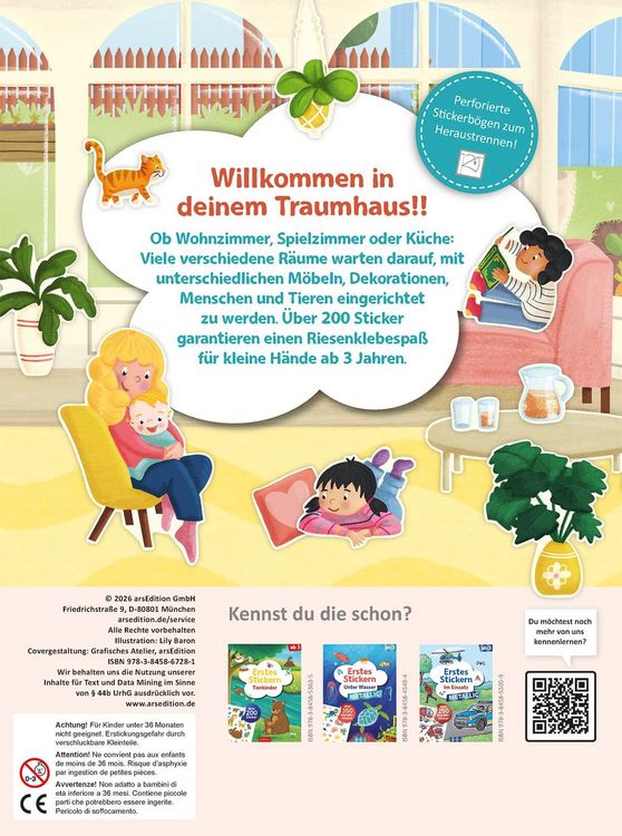 Produktbild: Erstes Stickern &ndash; Stickerhaus