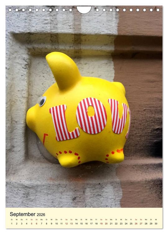 Produktbild: Hamburg StreetArt (Wandkalender 2026 DIN A4 hoch), CALVENDO Monatskalender