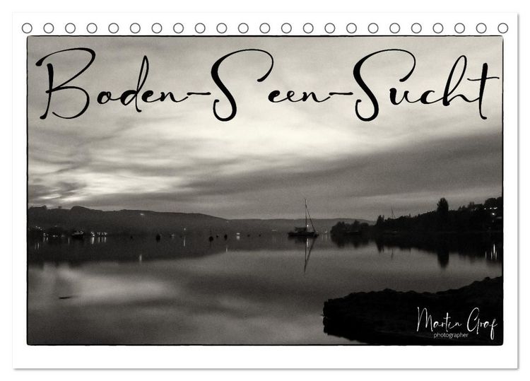 Produktbild: Boden-Seen-Sucht (Tischkalender 2027 DIN A5 quer), CALVENDO Monatskalender