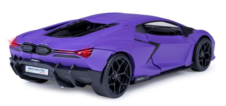 Produktbild: Lamborghini Revuelto Diecast 1:32 lila inkl. Knopfzellen