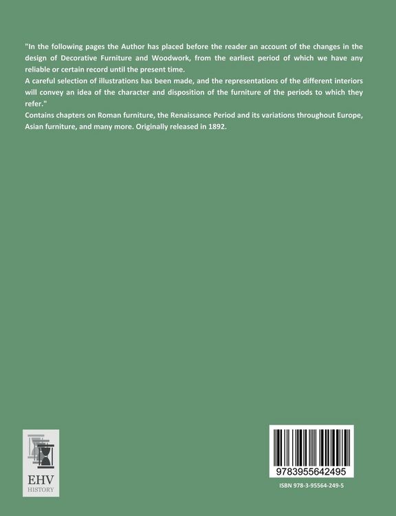 Produktbild: A History of Furniture