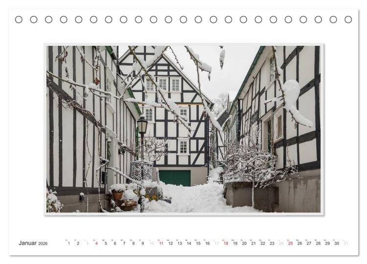 Produktbild: Emotionale Momente: Freudenberg &ndash; Ansichten einer Stadt. (Tischkalender 2026 DIN A5 quer), CALVENDO Monatskalender
