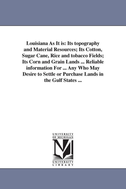 Produktbild: Louisiana As It is