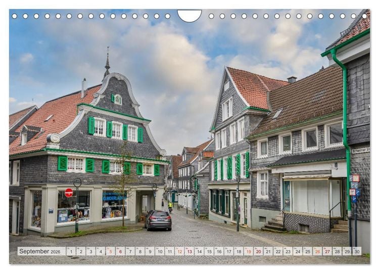 Produktbild: Lennep Impressionen (Wandkalender 2026 DIN A4 quer), CALVENDO Monatskalender