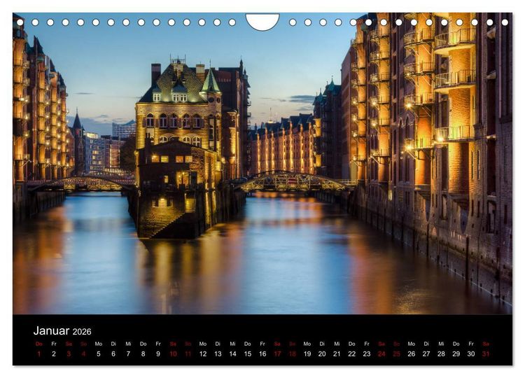 Produktbild: St&auml;dte und Sehensw&uuml;rdigkeiten in Deutschland (Wandkalender 2026 DIN A4 quer), CALVENDO Monatskalender