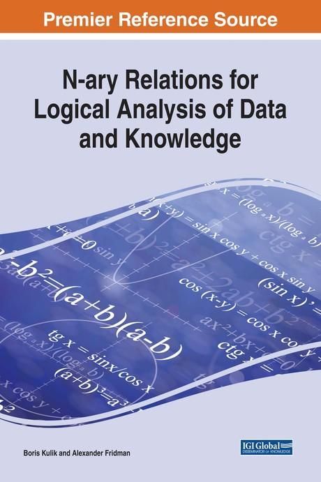 Produktbild: N-ary Relations for Logical Analysis of Data and Knowledge