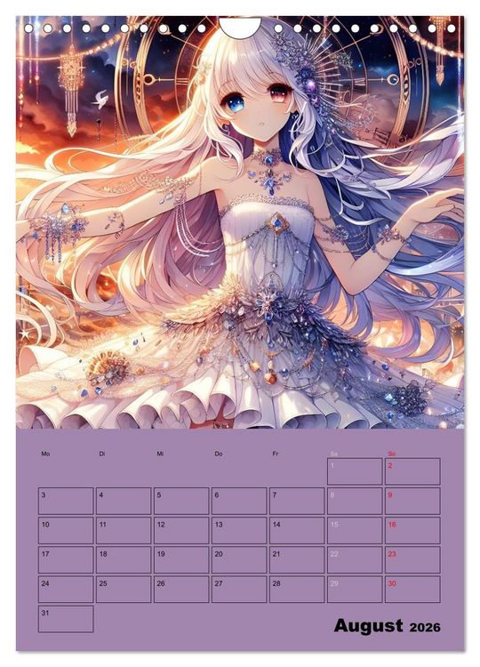 Produktbild: Sehnsucht nach Fantasie (Wandkalender 2026 DIN A4 hoch), CALVENDO Monatskalender