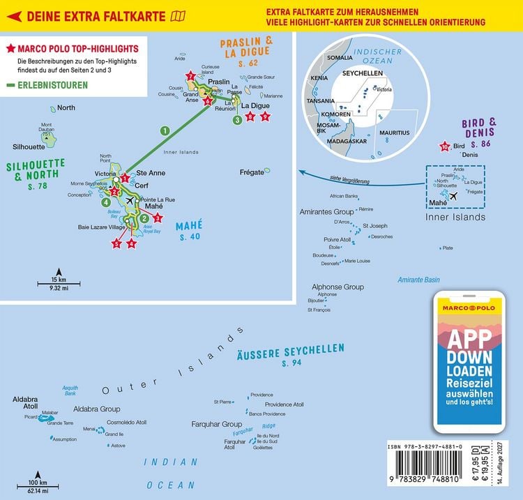Produktbild: Reisef&uuml;hrer Mauritius Reunion Seychellen