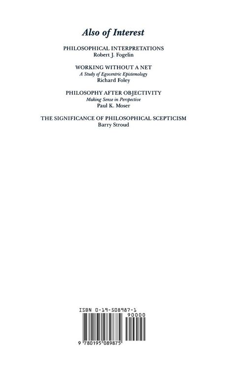 Produktbild: Pyrrhonian Reflections on Knowledge and Justification