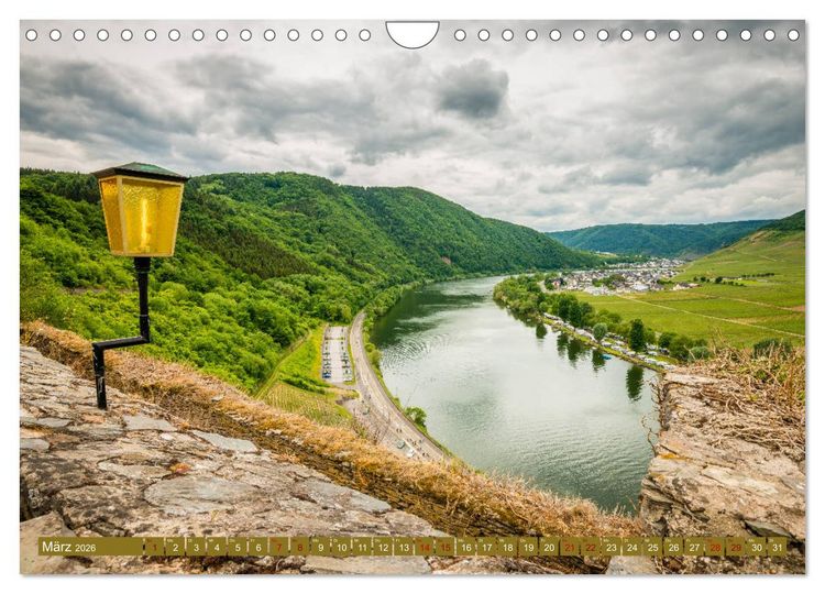 Produktbild: Mosellandschaften (Wandkalender 2026 DIN A4 quer), CALVENDO Monatskalender