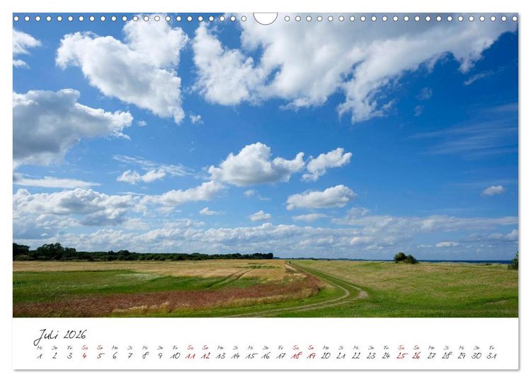 Produktbild: Maasholm - der Fischerort an Schlei und Ostsee (Wandkalender 2026 DIN A3 quer), CALVENDO Monatskalender