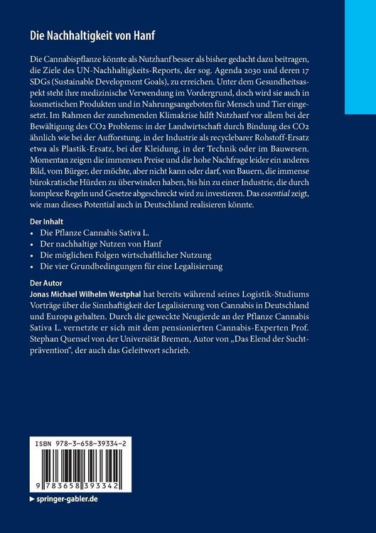 Produktbild: Die Nachhaltigkeit von Hanf