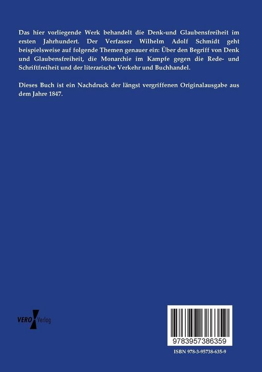 Produktbild: Geschichte der Denk- und Glaubensfreiheit
