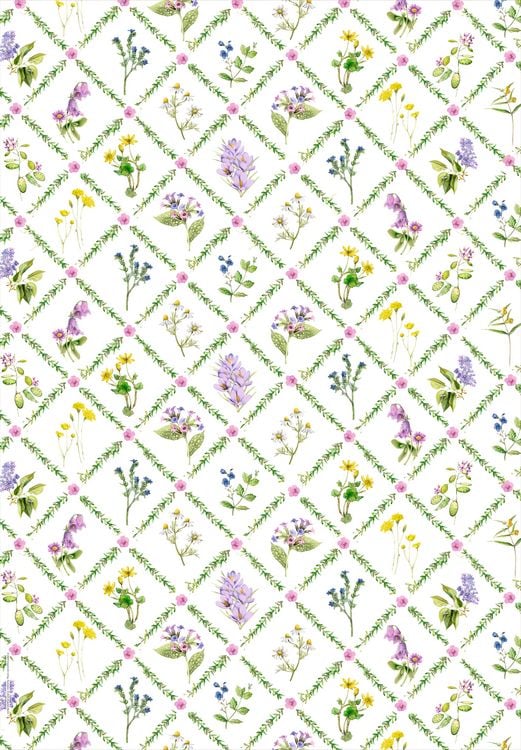 Produktbild: Geschenkpapier-Buch: Sch&ouml;ner Schenken - GartenLiebe (Bastin)