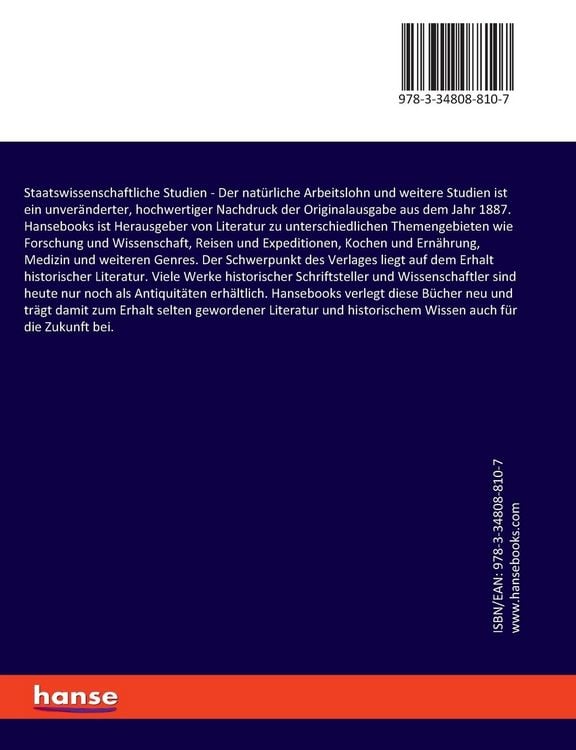 Produktbild: Staatswissenschaftliche Studien