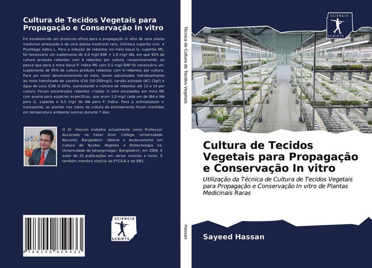 Produktbild: Cultura de Tecidos Vegetais para Propaga&ccedil;&atilde;o e Conserva&ccedil;&atilde;o In vitro