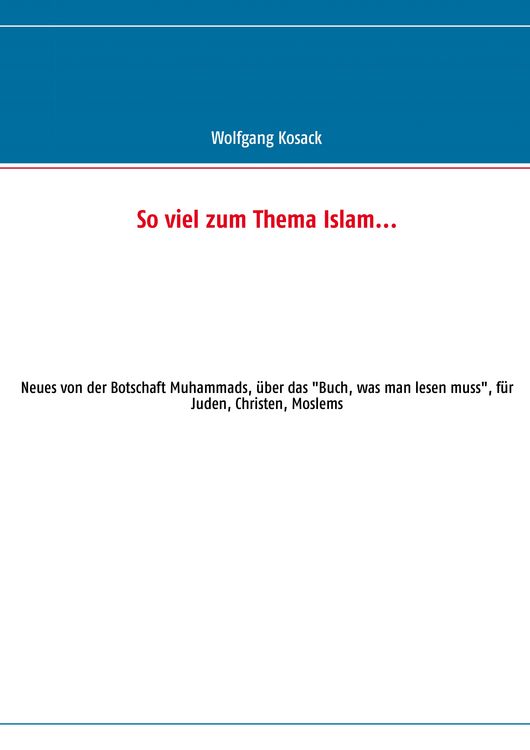Produktbild: So viel zum Thema Islam