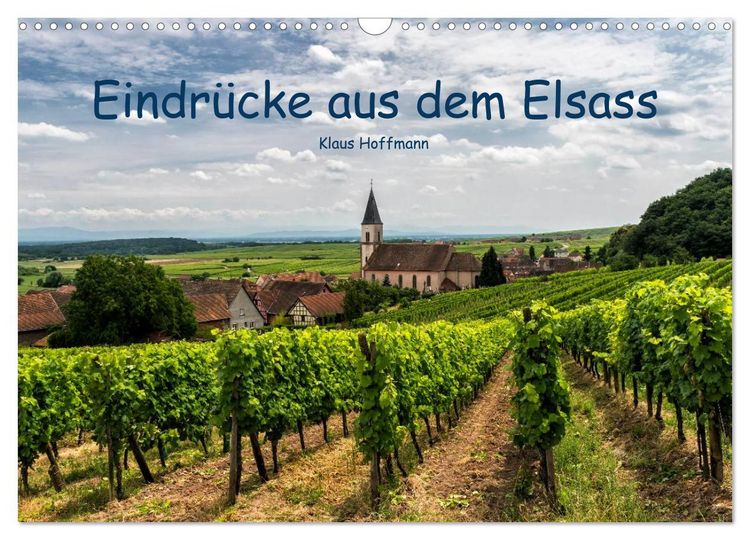 Produktbild: Eindr&uuml;cke aus dem Elsass (Wandkalender 2026 DIN A3 quer), CALVENDO Monatskalender