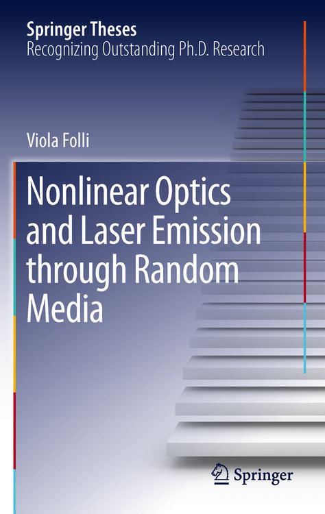 Produktbild: Nonlinear Optics and Laser Emission through Random Media