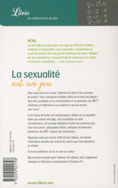 Produktbild: La sexualit&eacute; est un jeu
