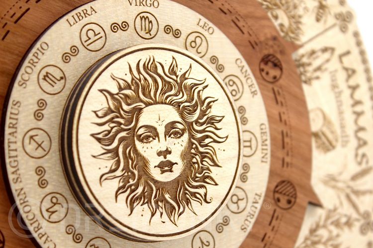 Produktbild: Bausatz Jahresrad / Heidnischer Jahreskreis