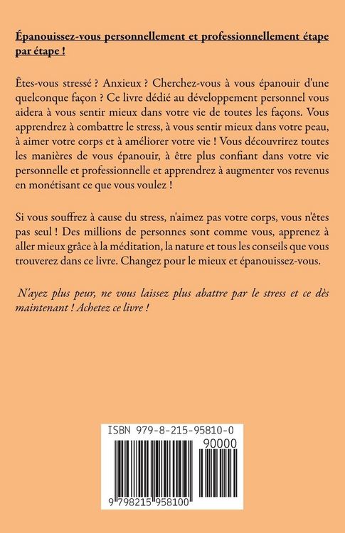 Produktbild: Comment vaincre la peur et l'anxi&eacute;t&eacute; pour laisser place &agrave; la paix int&eacute;rieure